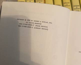 vintage Nancy Drew Mystery Stories hardcover books