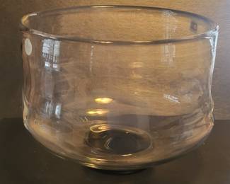 Blenko Clear Bowl