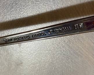 MCM Flatware set, Navaho by International Silver under the 1947 Rogers Bros brand in original storage tray