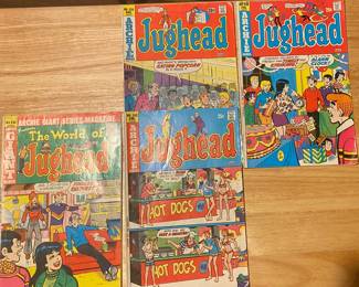 vintage Archie Comics Group magazines starring the character Jughead