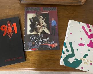 yearbooks for East Aurora High School in Aurora, Illinois.