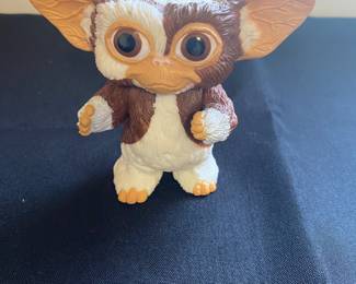 a vintage 1984 LJN Toys Gizmo Mogwai action figure from the movie Gremlins.