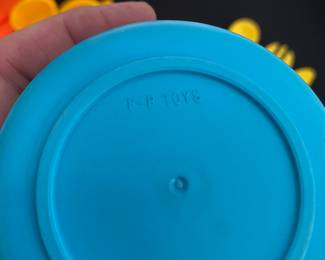 Vintage Fisher - Price Magic Burner kitchen set - includes pots, pans, plates, cups and utensils