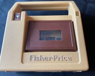 vintage Fisher-Price Cassette Tape Recorder