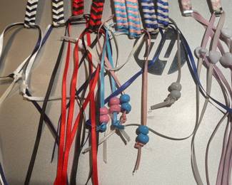 Retro Ribbon Barrets