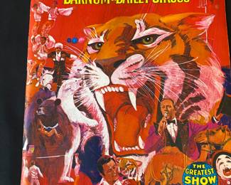 1974 Ringling Brothers & Barnum & Bailey Circus Souvenir104th Edition Souvenir Program & Magazine.