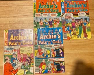 several issues of the comic book series Archie's Pals 'n' Gals.