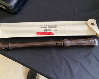 Yamaha YRS-24B soprano recorder with Baroque fingering