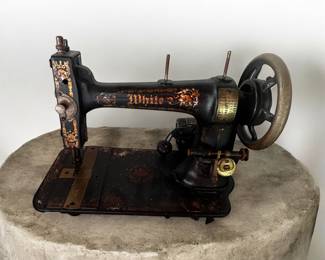 White Sewing Machine $75.00