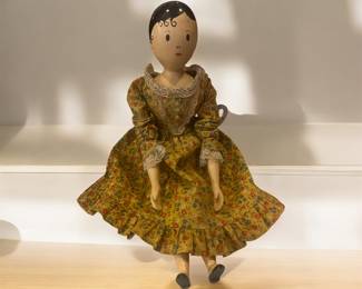 Vintage Wood Doll $25.00
