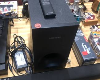 soundbar w/subwoofer