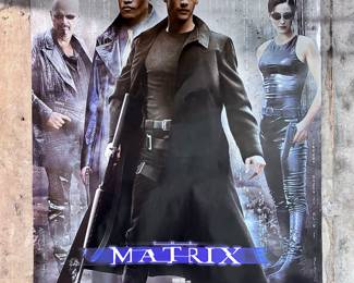 Vintage Matrix Movie Poster