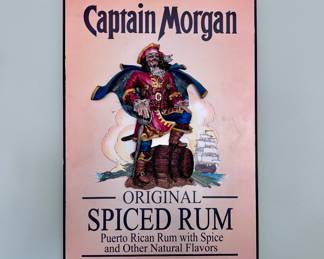 Captain Morgan 3D Rum Sign