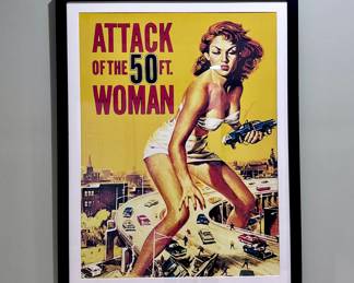 Attack of the 50ft Woman Movie Poster