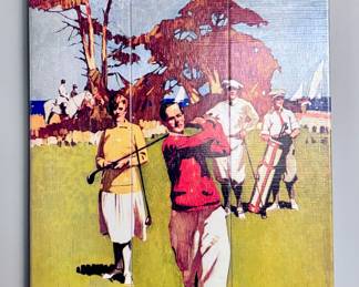 Pebble Beach Golf Art