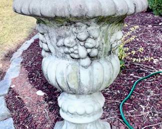 Concrete Planter Urn (We have 2 of these)