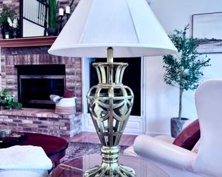 2 Brass Table Lamps by Stiffel