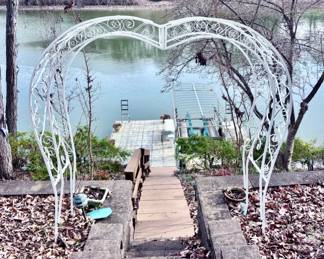 Gorgeous Iron Arbor 