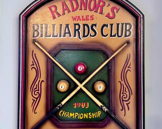 Billiards Wall Art