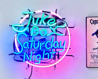 Neon Sign, Beer Sign, Captain Morgan Rum Sign