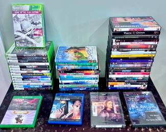Xbox Games, Xbox One Game and DVDs 