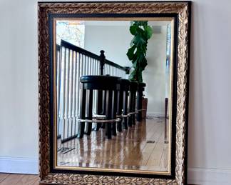 Gold and Black Mirror