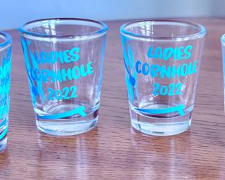 Corn Hole Shot Glasses