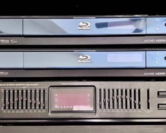 Optimus Graphics Stereo Equalizer and Sony Blue Ray Players