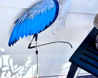 Heron Garden Statue
