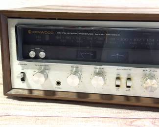 Kenwood KR-6600 Vintage Stereo Receiver AS-IS For Parts Repair