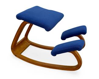 Vintage Westnofa Norwegian Rocking Kneeling Chair Ergonomic Design