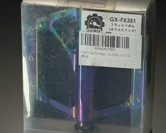 Gorix GX-FX351 Oil Slick Flat Bike Pedals BMX New in Box