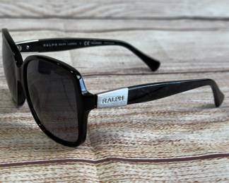 Ralph Lauren RA5165 Polarized Sunglasses 501/T3 Black Frames with Case