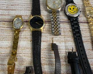 Lot 30 Untested Costume Watches for Crafting & Repair