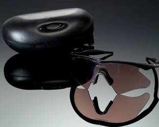 Vintage Oakley M Frame Sweep Sunglasses with Hard Case