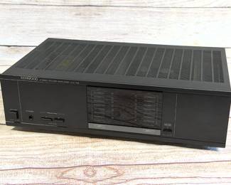 Vintage Kenwood KM-106 Stereo Power Amplifier Amp w/ RC-208 Remote Tested
