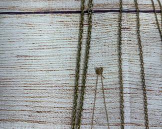 Costume Jewelry Necklace Lot (13) - Various Styles & Tones, Mixed Wear