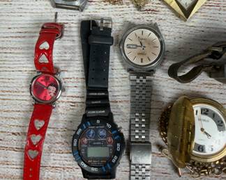 Lot of 30 Vintage & Modern Costume Watches - Mixed Styles & Eras