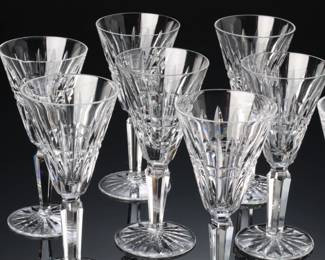 Waterford Glenmore Cut Crystal Sherry Glasses - Set of 10