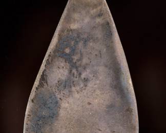 Vintage Navajo Shadowbox Turquoise Silver Pendant, Unsigned Native American