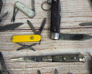 Vintage & Modern Pocket Knives Lot - 11 Multi-Tool, Barlow, Boy Scout