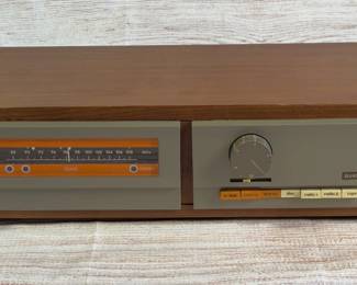 Vintage Quad 33 Preamp & FM 3 Tuner in Dual Wood Case UNTESTED HiFi Audio