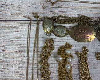 Large Lot 30 Assorted Costume Necklaces - Vintage & Modern Styles