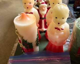 . . . vintage Christmas candles