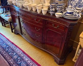 . . . beautiful breakfront