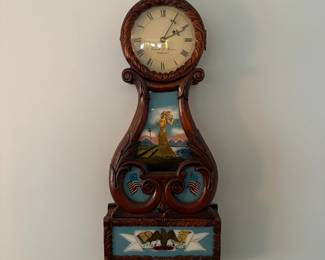 . . . vintage wall clock