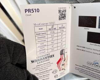 . . . PR510 Golden lift chair --new!