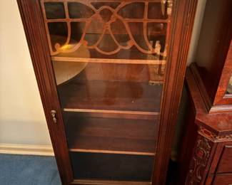 . . . a beautiful antique bookshelf