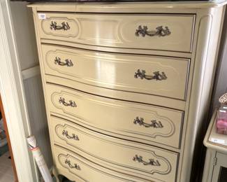 . . . a nice French Provincial chest of drawers
