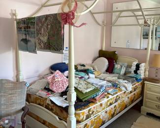 . . . and canopy bed